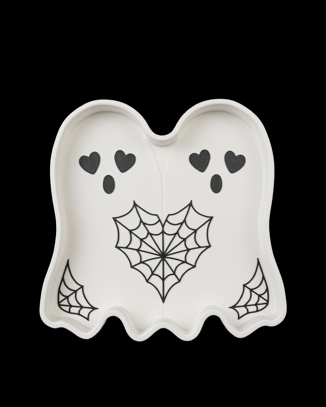 Bandeja Dúo Fantasmal impresa en 3D para Halloween