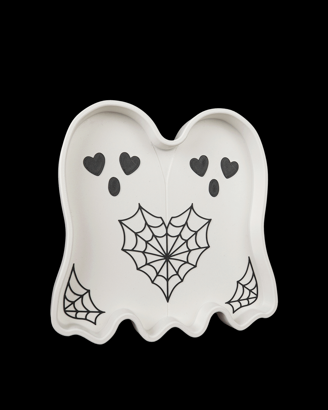 Bandeja Dúo Fantasmal impresa en 3D para Halloween