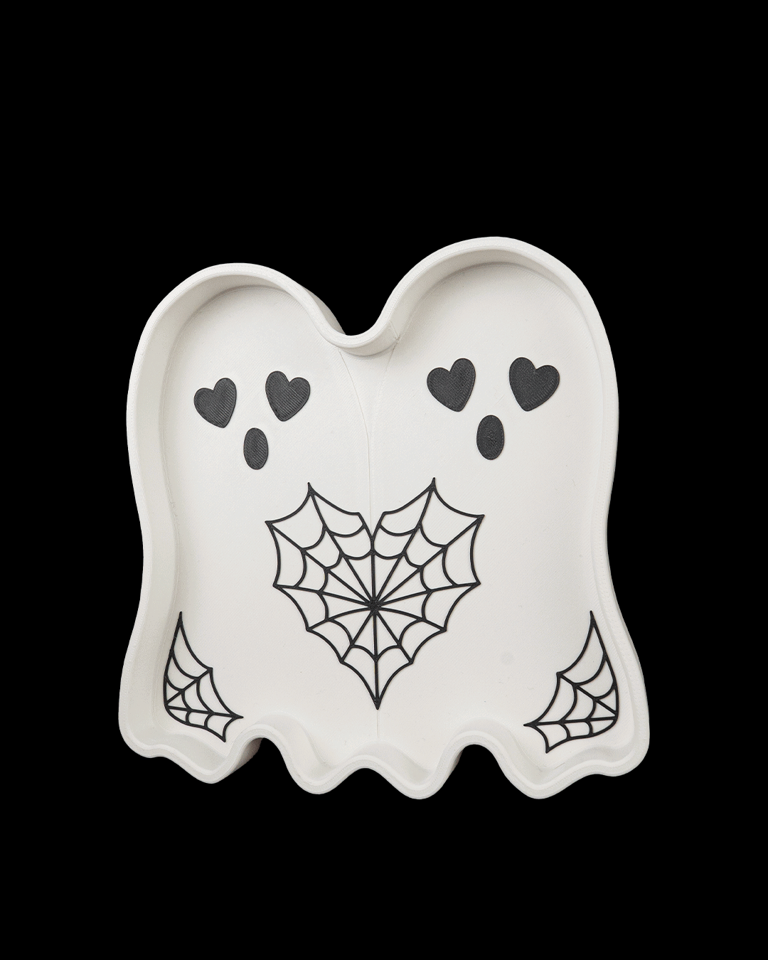 Bandeja Dúo Fantasmal impresa en 3D para Halloween