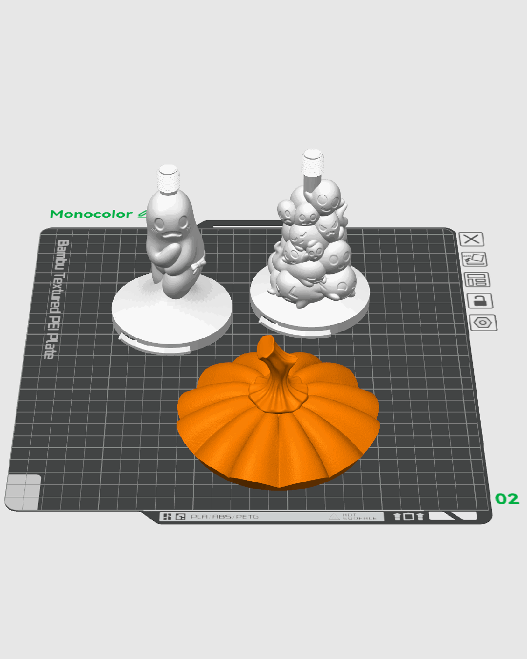 Lámpara Fantasma Sorpresa impresa en 3D para Halloween