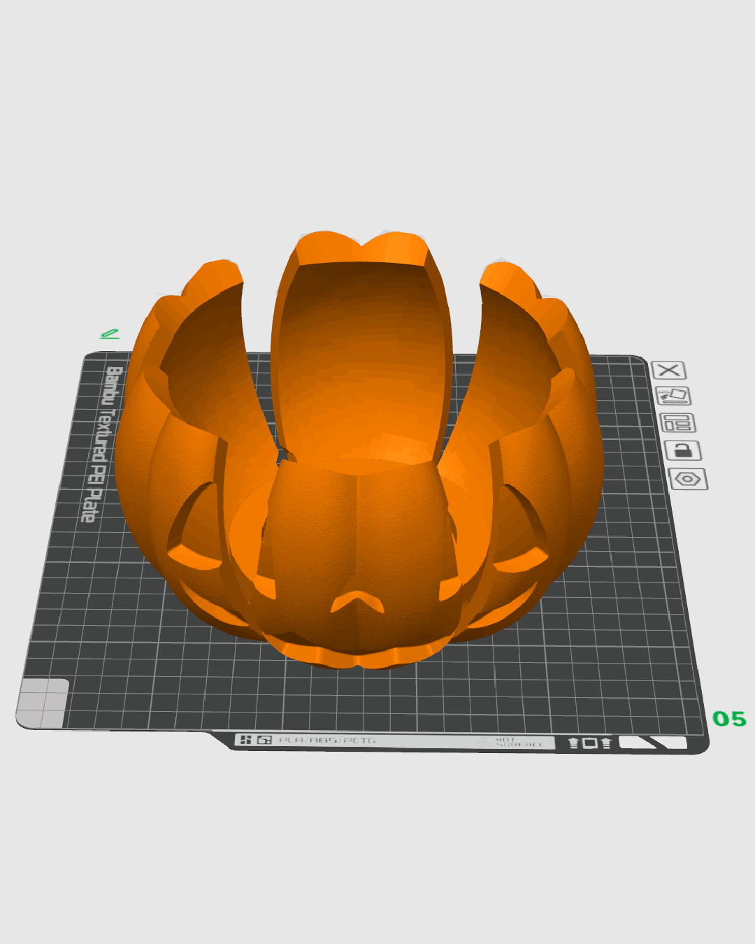 Lámpara Fantasma Sorpresa impresa en 3D para Halloween
