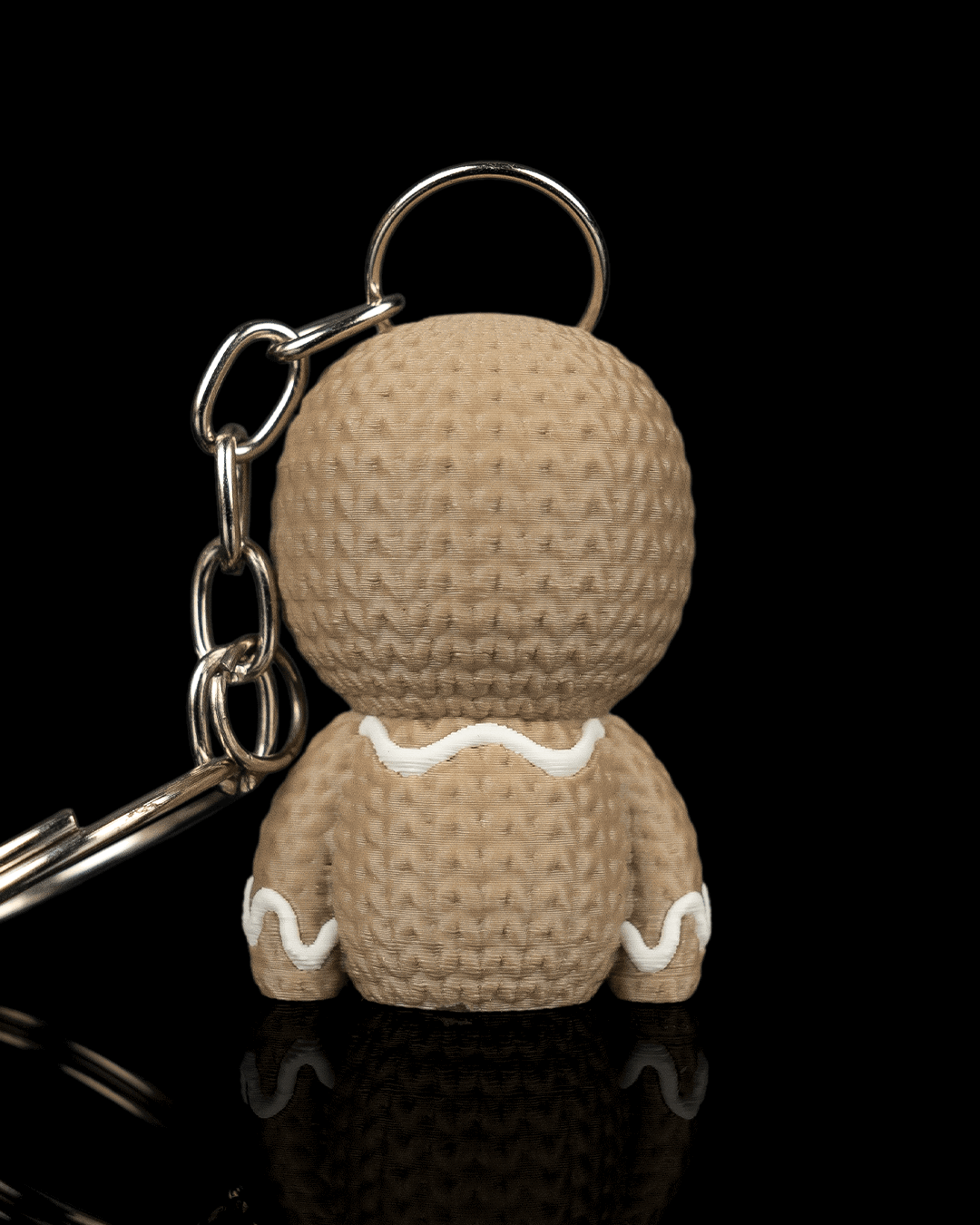 Minifigura muñeco de jengibre articulado impreso en 3D