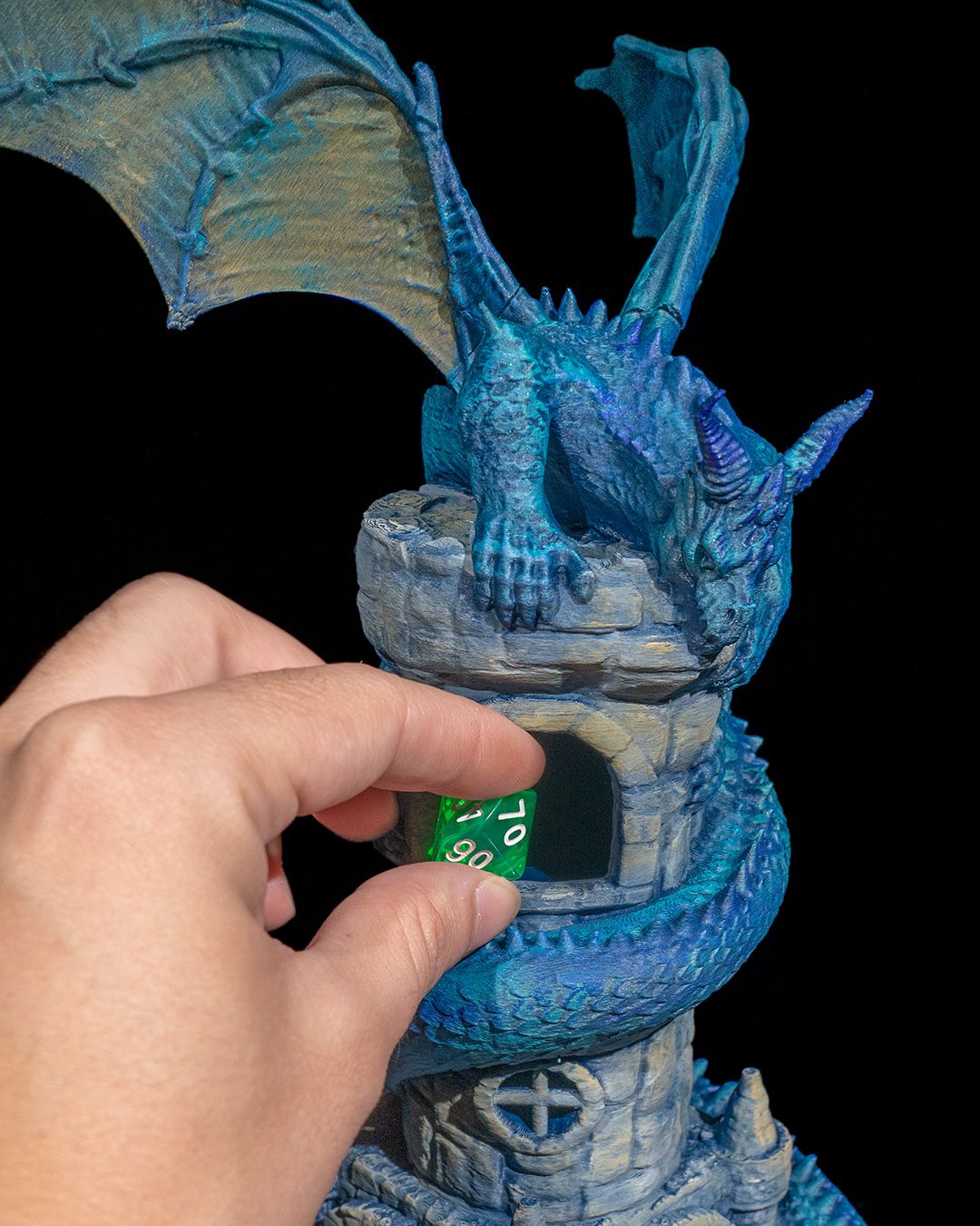 Guardián de la Torre de Dados impresa en 3D - foto 3