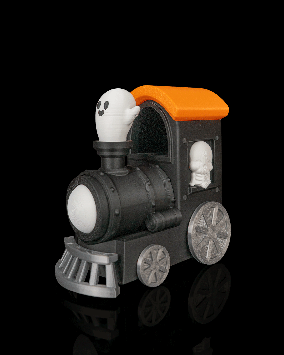 Tren de Calabazas Encantado impreso en 3D para Halloween