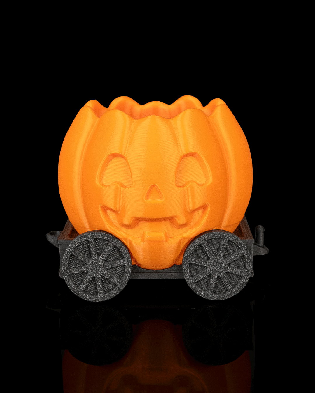 Tren de Calabazas Encantado impreso en 3D para Halloween