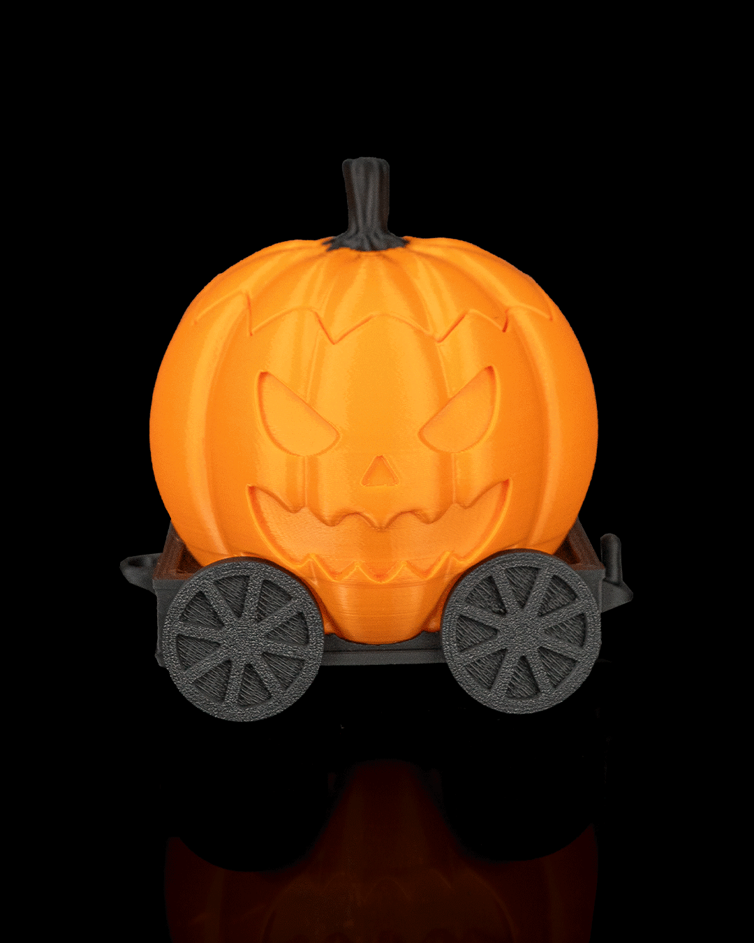 Tren de Calabazas Encantado impreso en 3D para Halloween