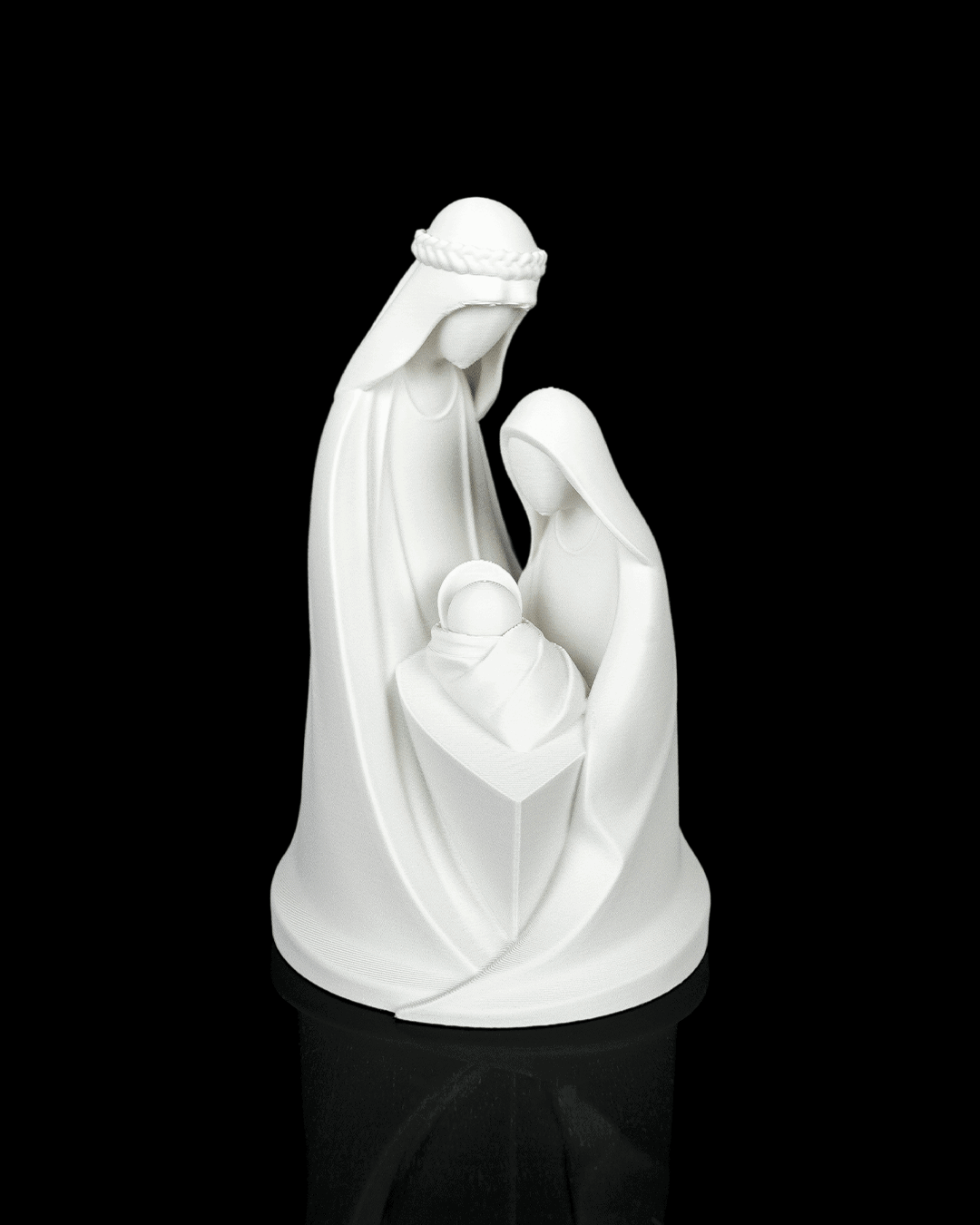 Figura Sagrada Familia impresa en 3D