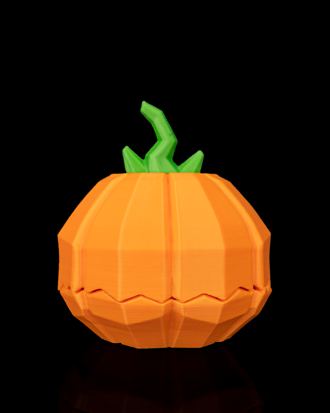 Calabaza Giratoria Fidget impresa en 3D para Halloween