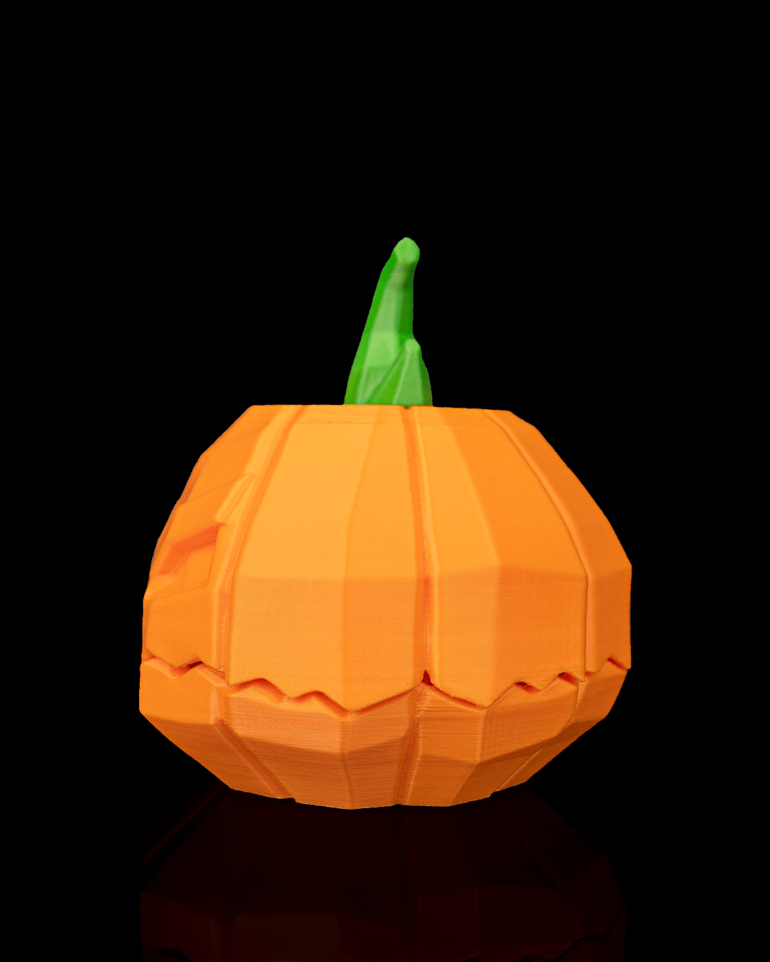 Calabaza Giratoria Fidget impresa en 3D para Halloween