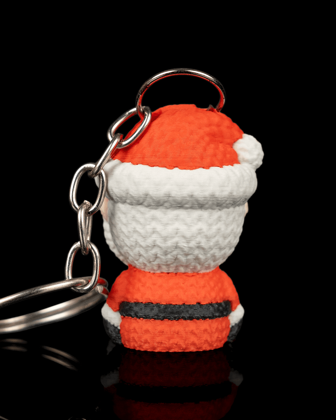Minifigura Papá Noel articulado impreso en 3D