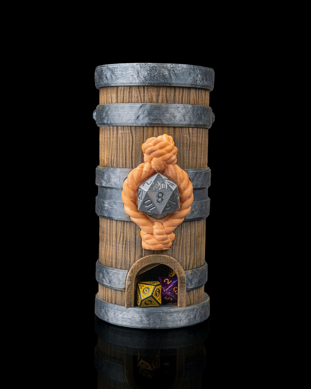 Barril del Destino torre de dados impresa en 3D - foto 2