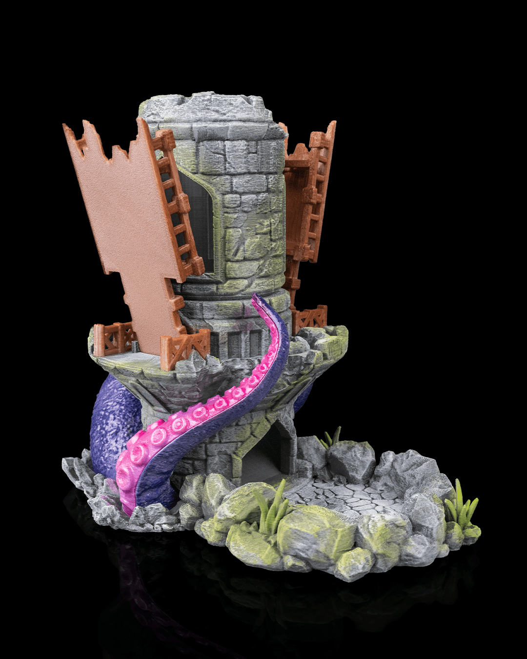Torre de Dados Garra del Kraken impresa en 3D - foto 4