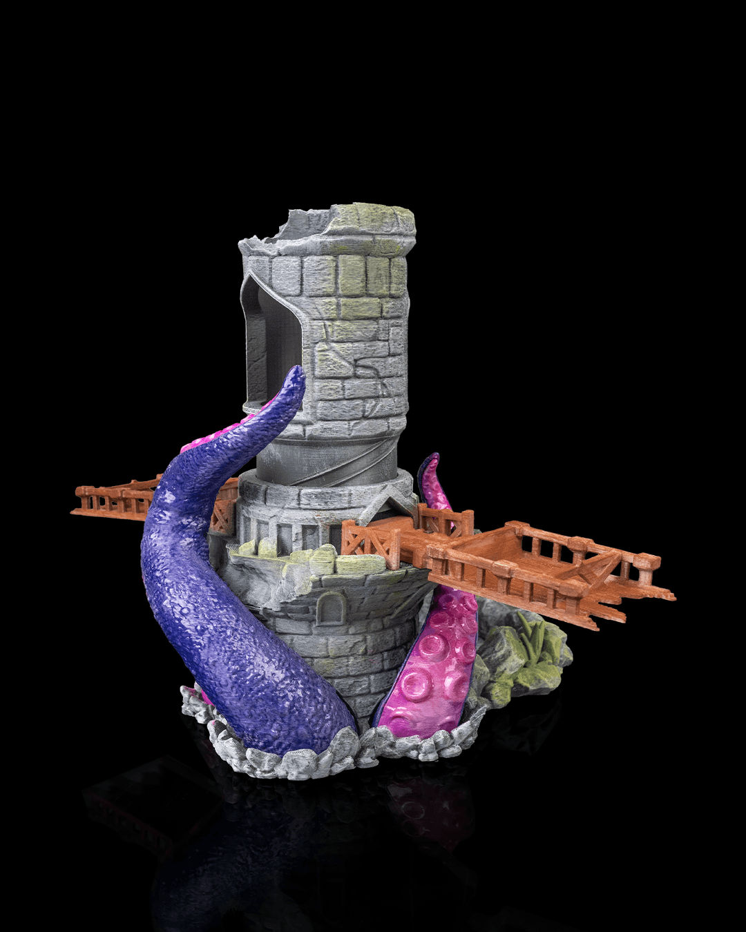 Torre de Dados Garra del Kraken impresa en 3D - foto 6