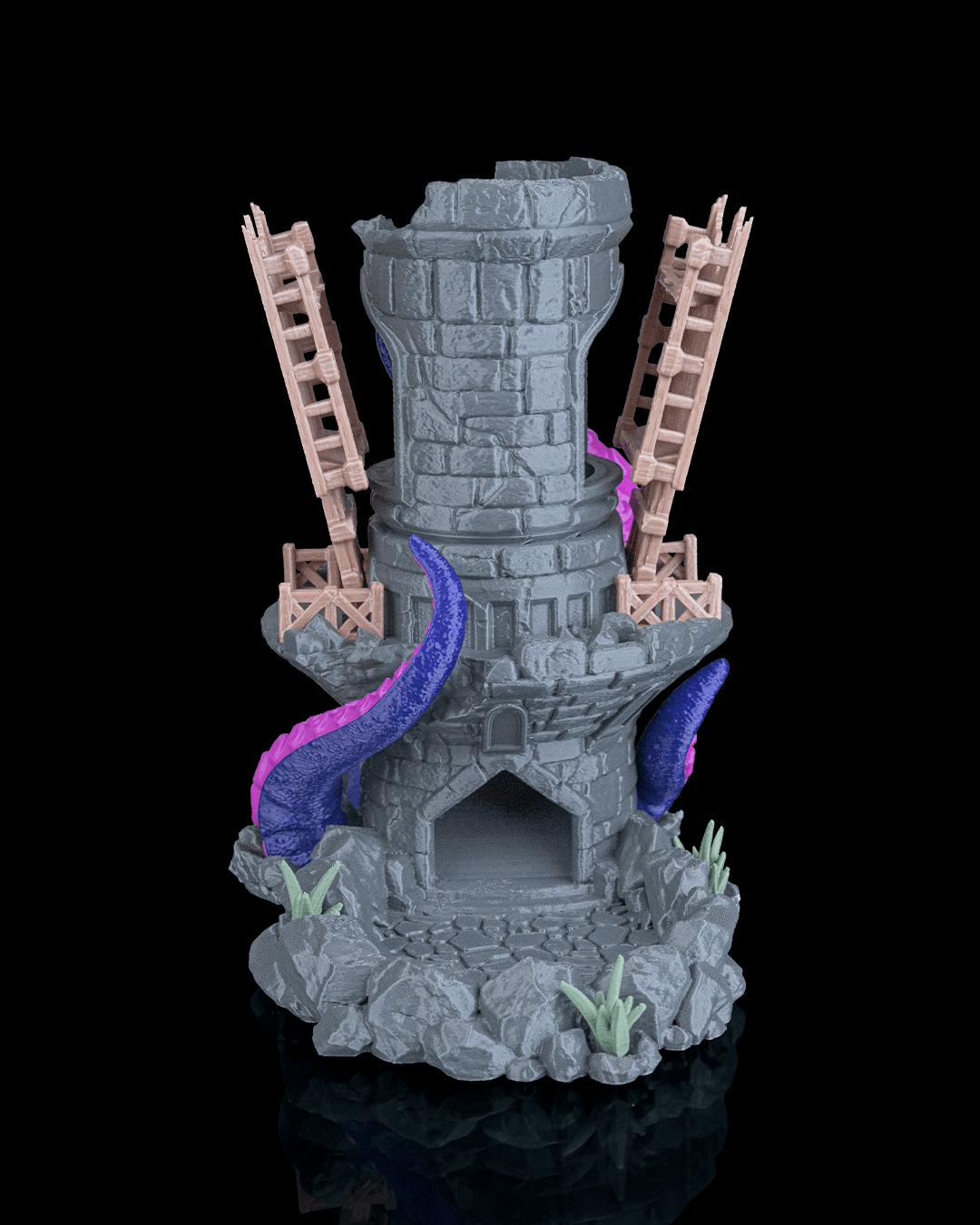 Torre de Dados Garra del Kraken impresa en 3D - foto 8