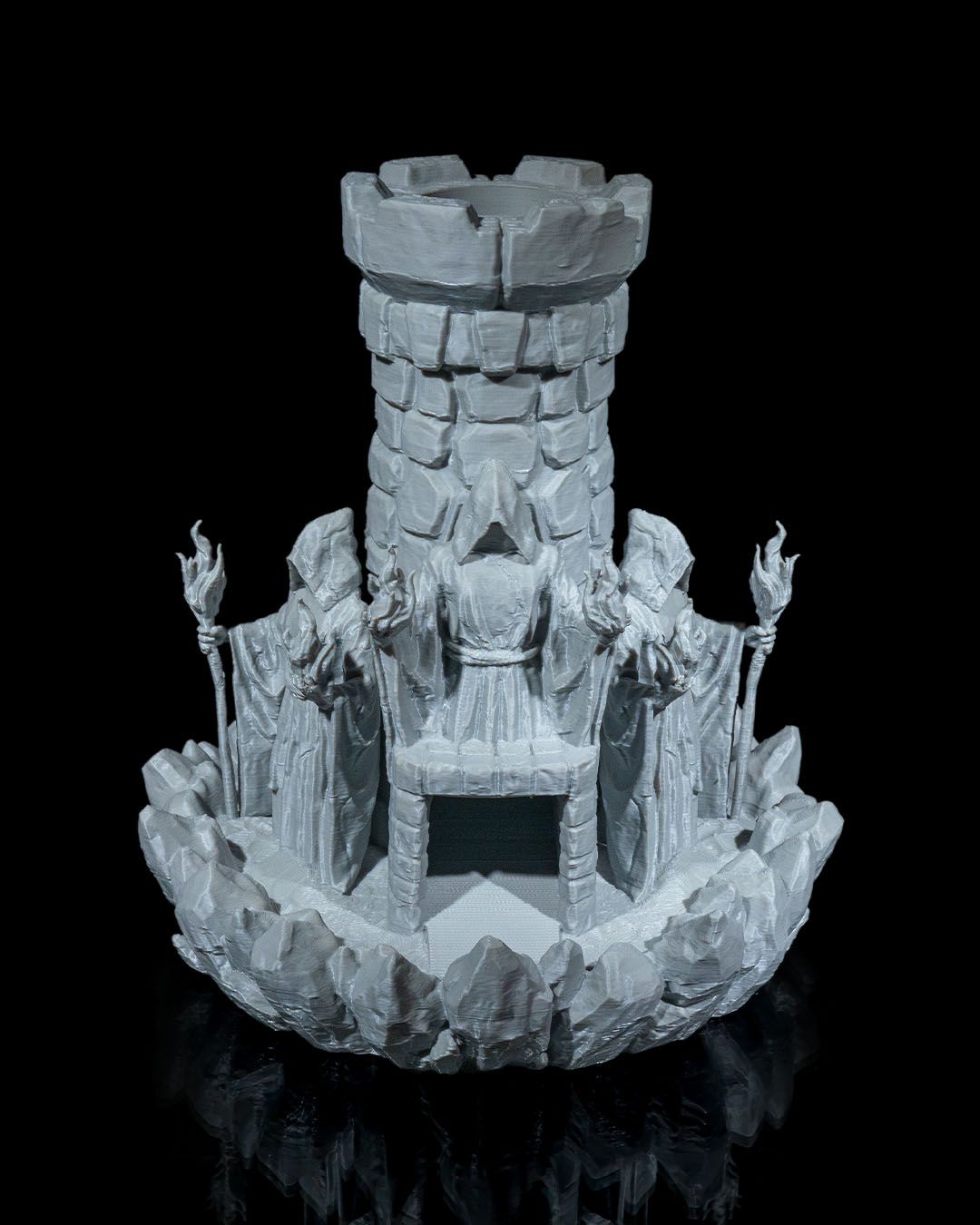 Torre de Dados Mago Loco impresa en 3D - foto 2