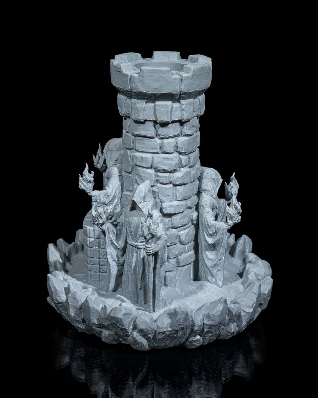 Torre de Dados Mago Loco impresa en 3D - foto 7