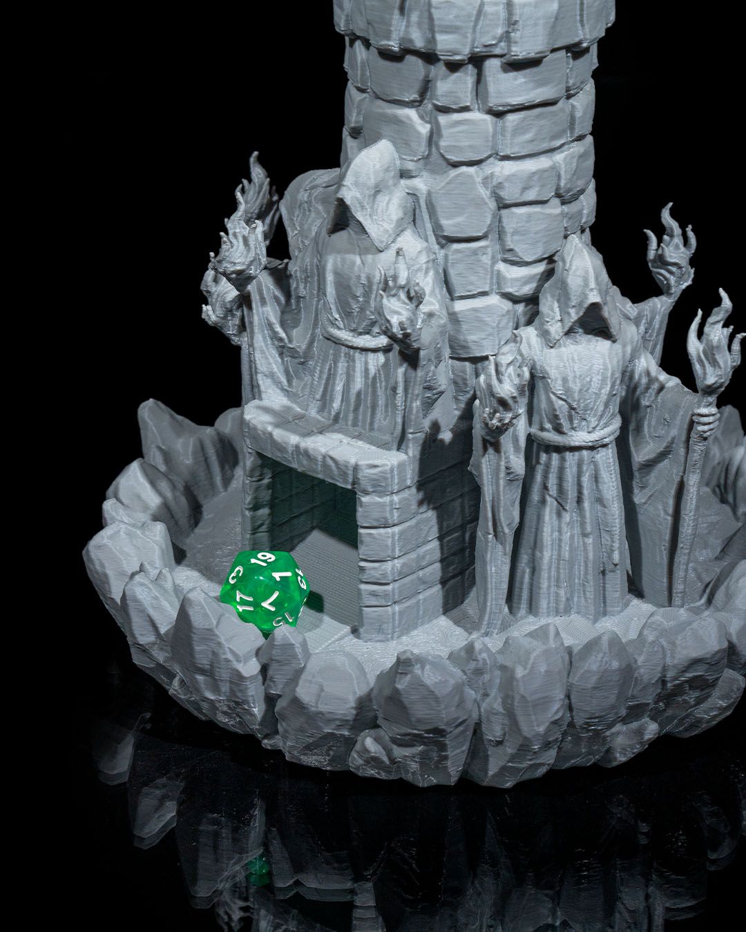Torre de Dados Mago Loco impresa en 3D - foto 9