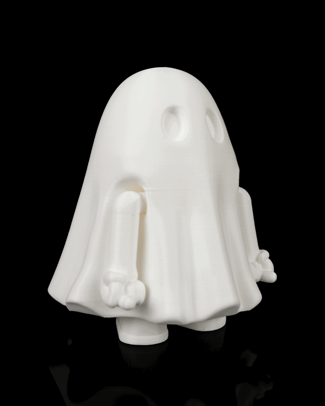 Fantasma con Actitud Fidget impreso en 3D para Halloween