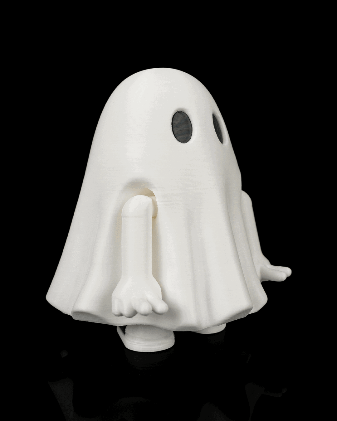 Fantasma con Actitud Fidget impreso en 3D para Halloween