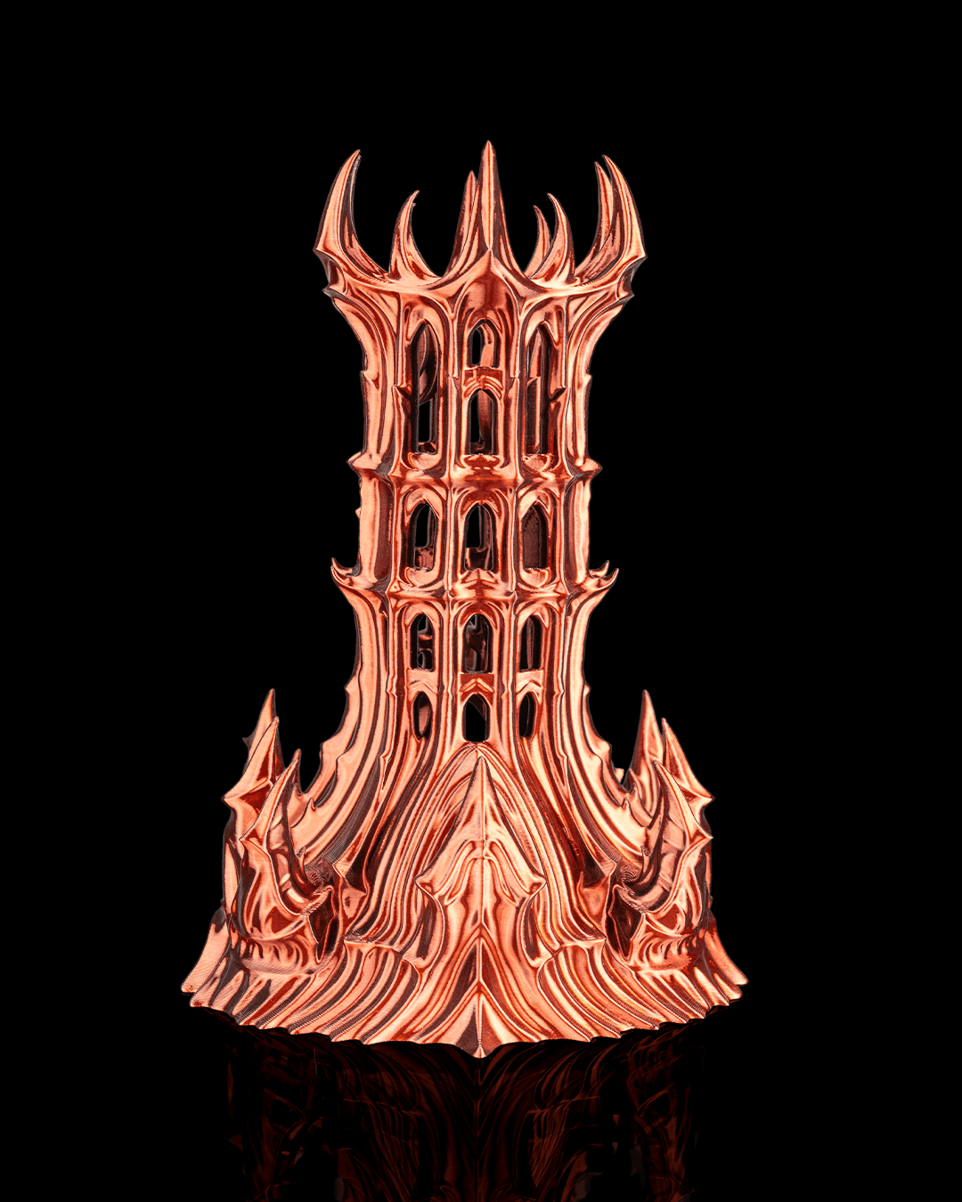 Torre de Dados Ciudadela de Obsidiana impresa en 3D - foto 6