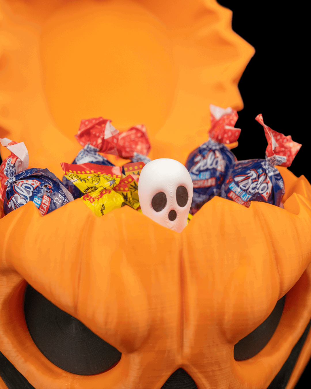 Dulcero Calabaza Poseída impreso en 3D para Halloween