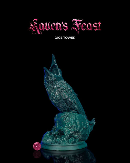 Torre de Dados Festín del Cuervo impresa en 3D - foto 1