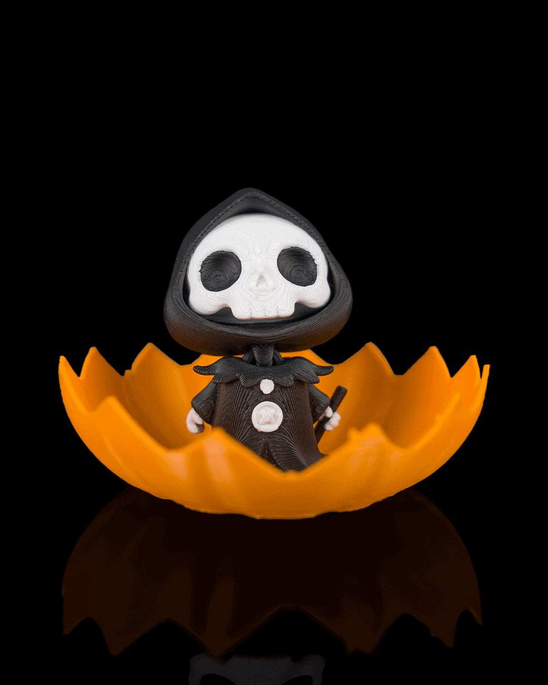 Calabaza Sorpresa Parca articulada impresa en 3D