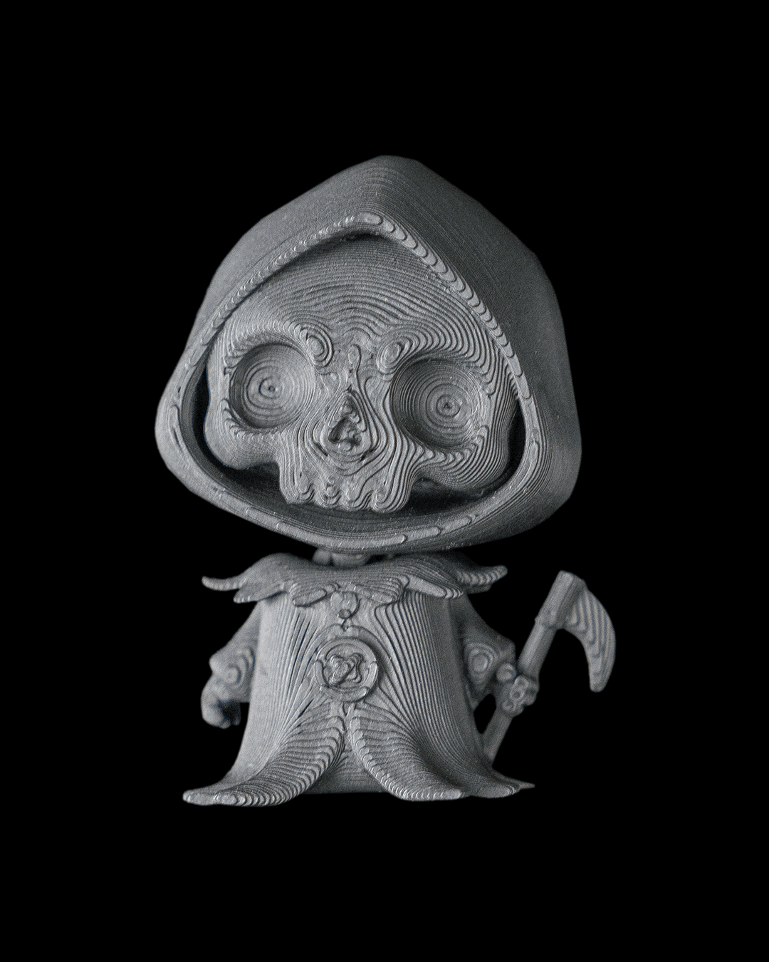 Calabaza Sorpresa Parca articulada impresa en 3D
