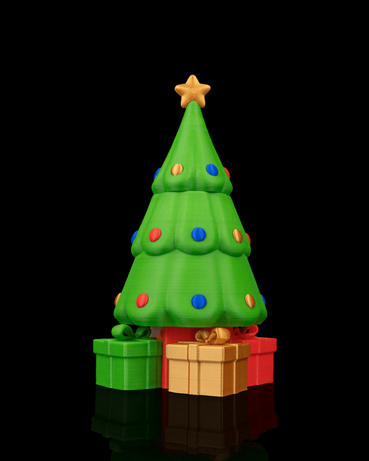 Secret Santa Tree – Árbol Secreto de Papá Noel 3D