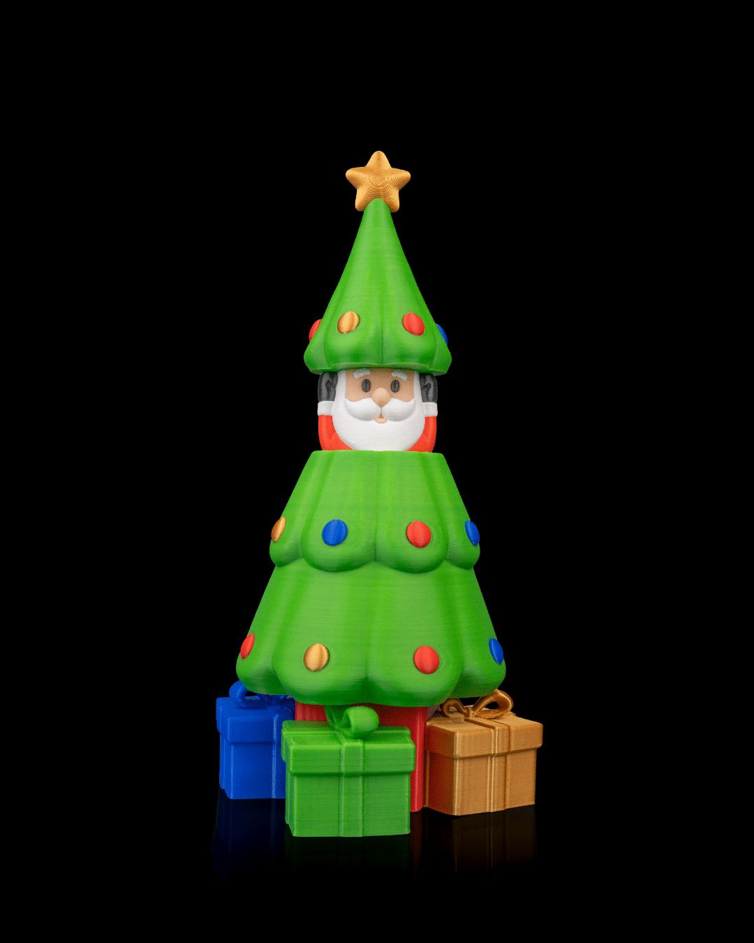 Secret Santa Tree – Árbol Secreto de Papá Noel 3D