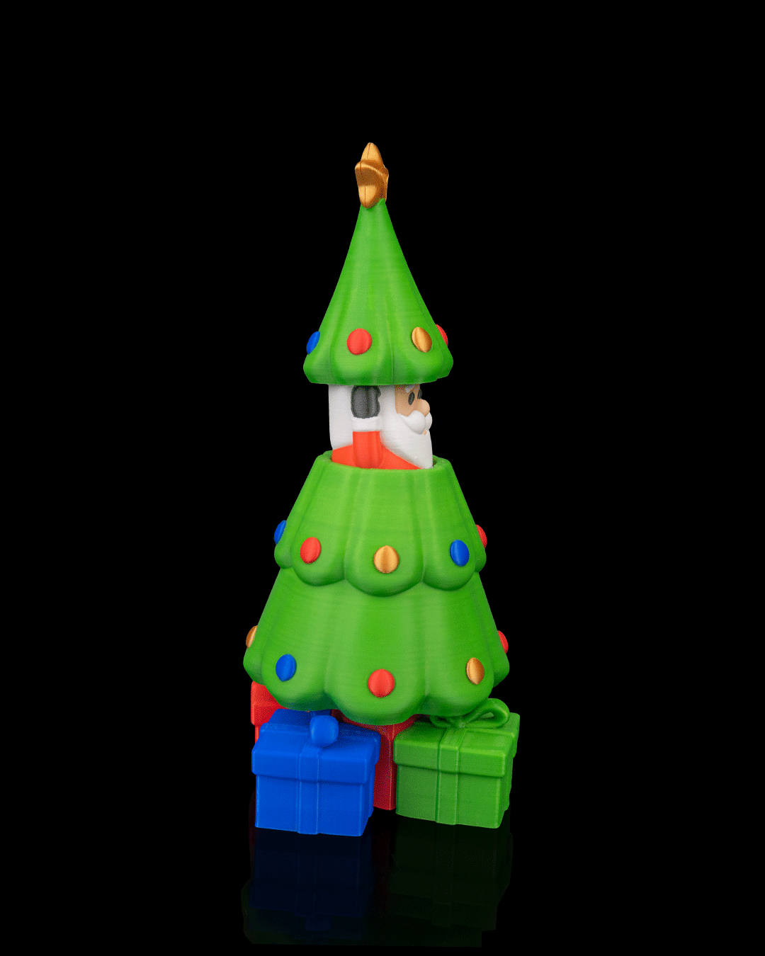 Secret Santa Tree – Árbol Secreto de Papá Noel 3D
