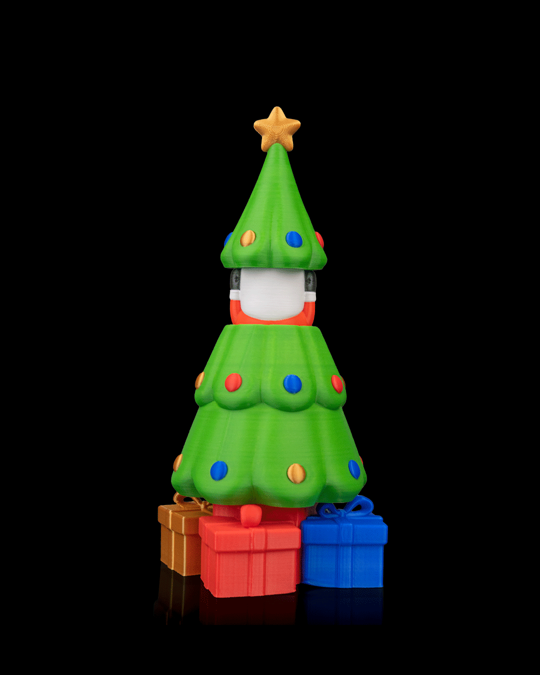 Secret Santa Tree – Árbol Secreto de Papá Noel 3D