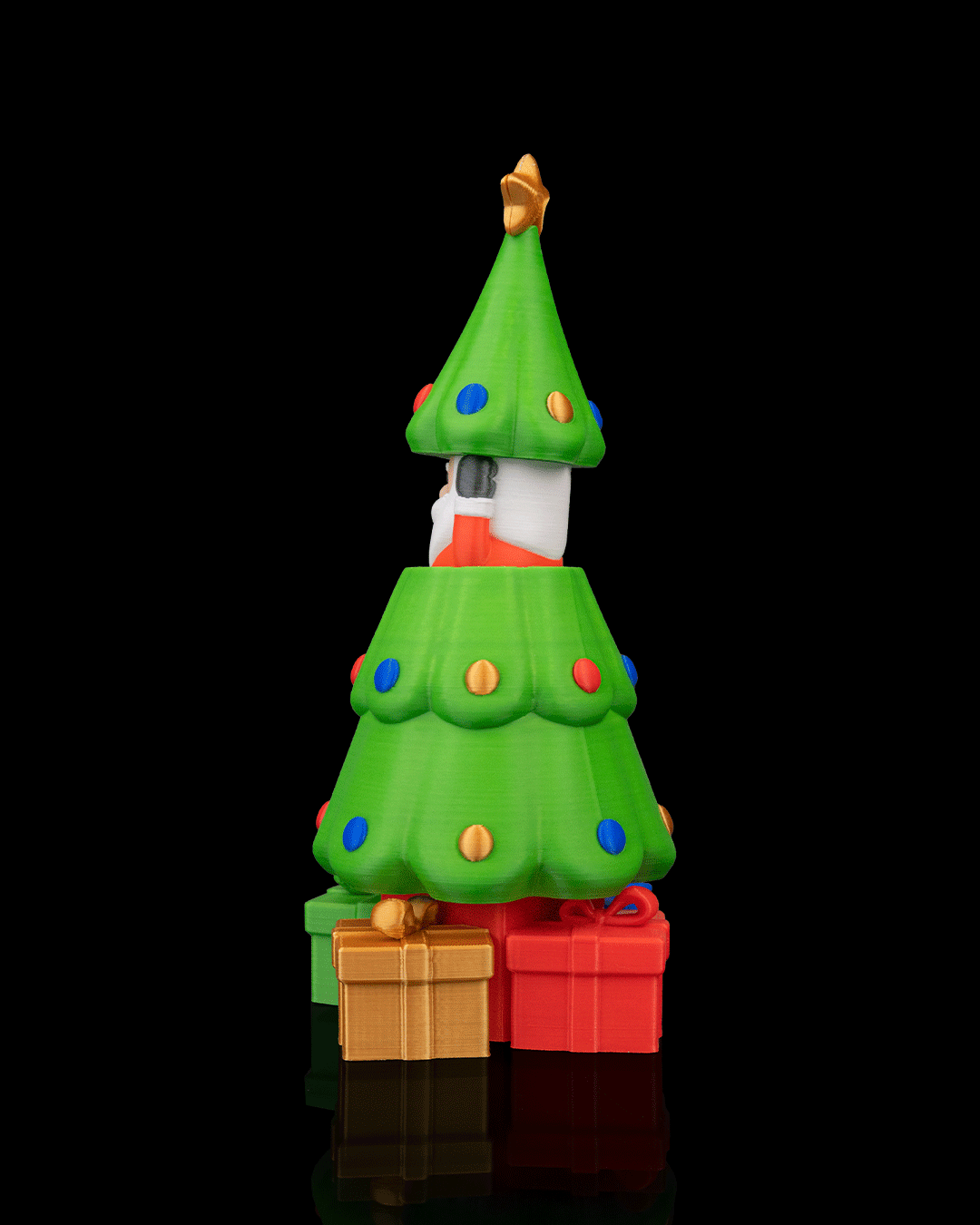 Secret Santa Tree – Árbol Secreto de Papá Noel 3D