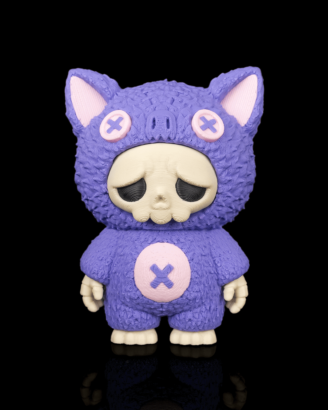 Skubbie Articulado Batz impreso en 3D para Halloween