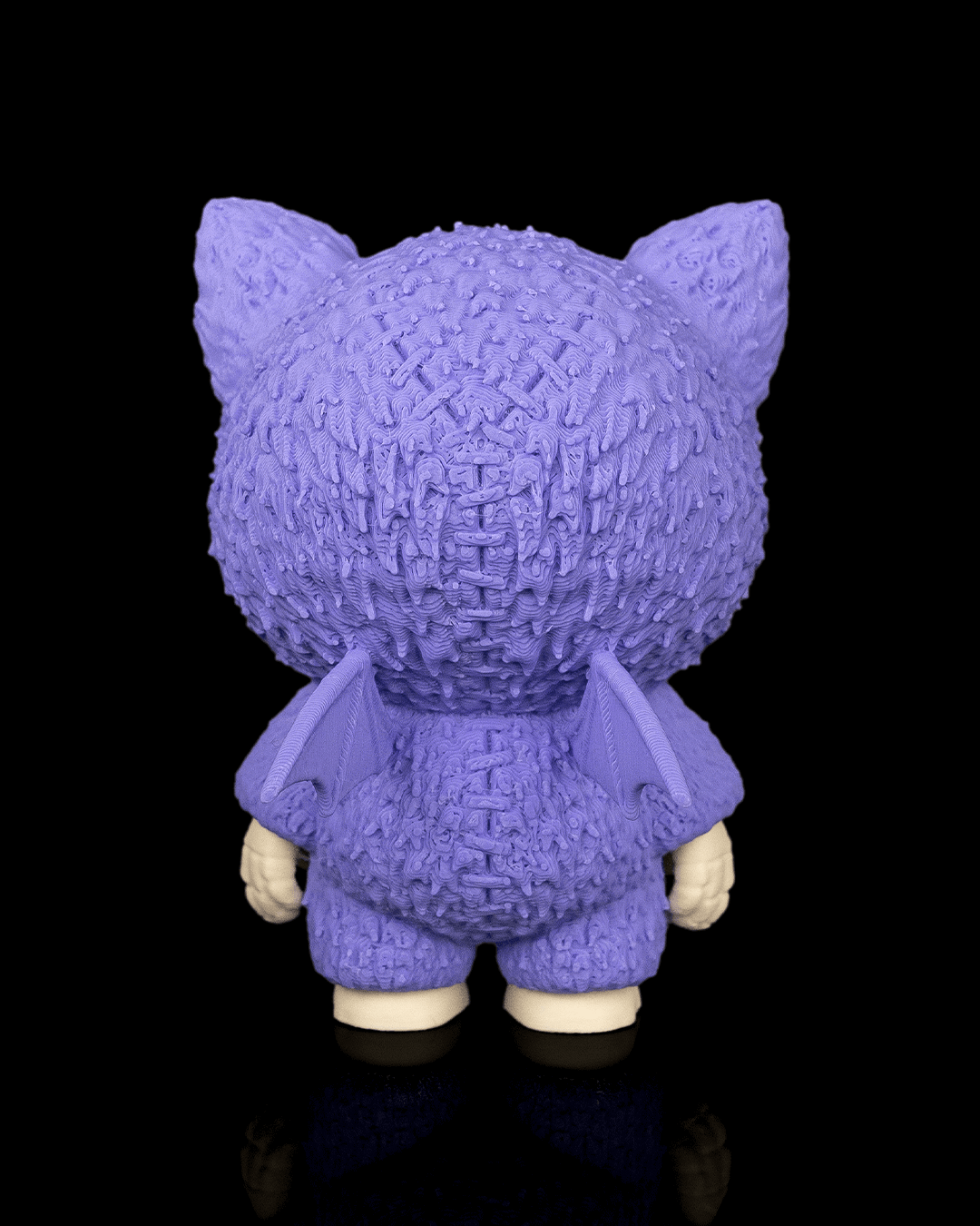 Skubbie Articulado Batz impreso en 3D para Halloween