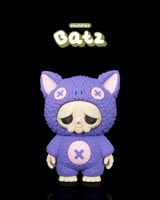 Skubbie Articulado Batz impreso en 3D para Halloween