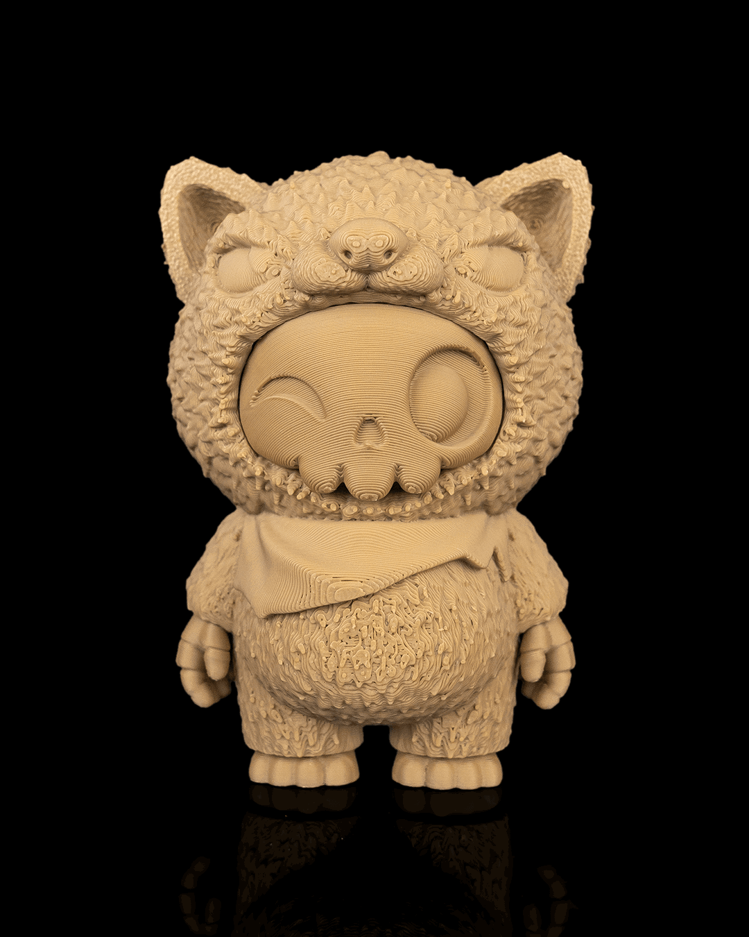 Skubbie Articulado Luppi impreso en 3D para Halloween