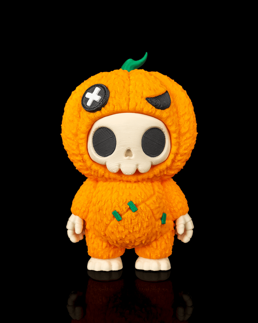 Skubbie Articulado Punki impreso en 3D para Halloween