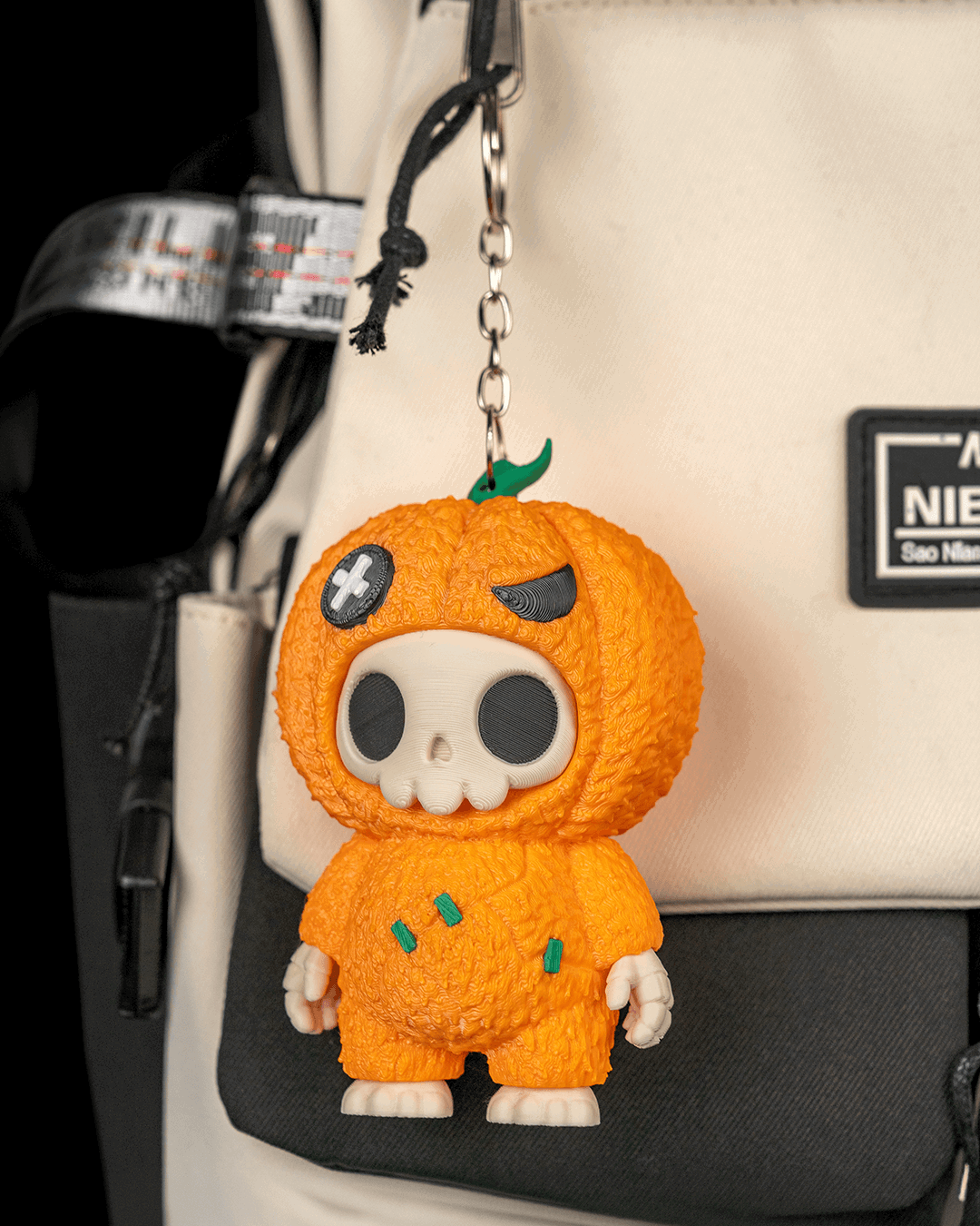 Skubbie Articulado Punki impreso en 3D para Halloween