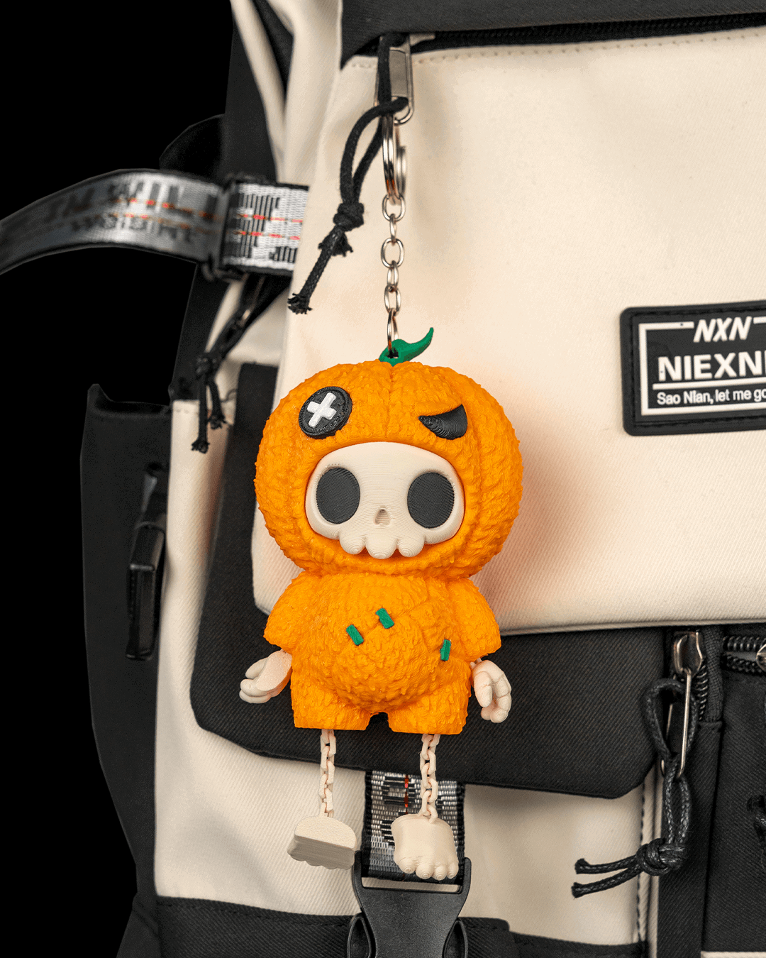 Skubbie Articulado Punki impreso en 3D para Halloween