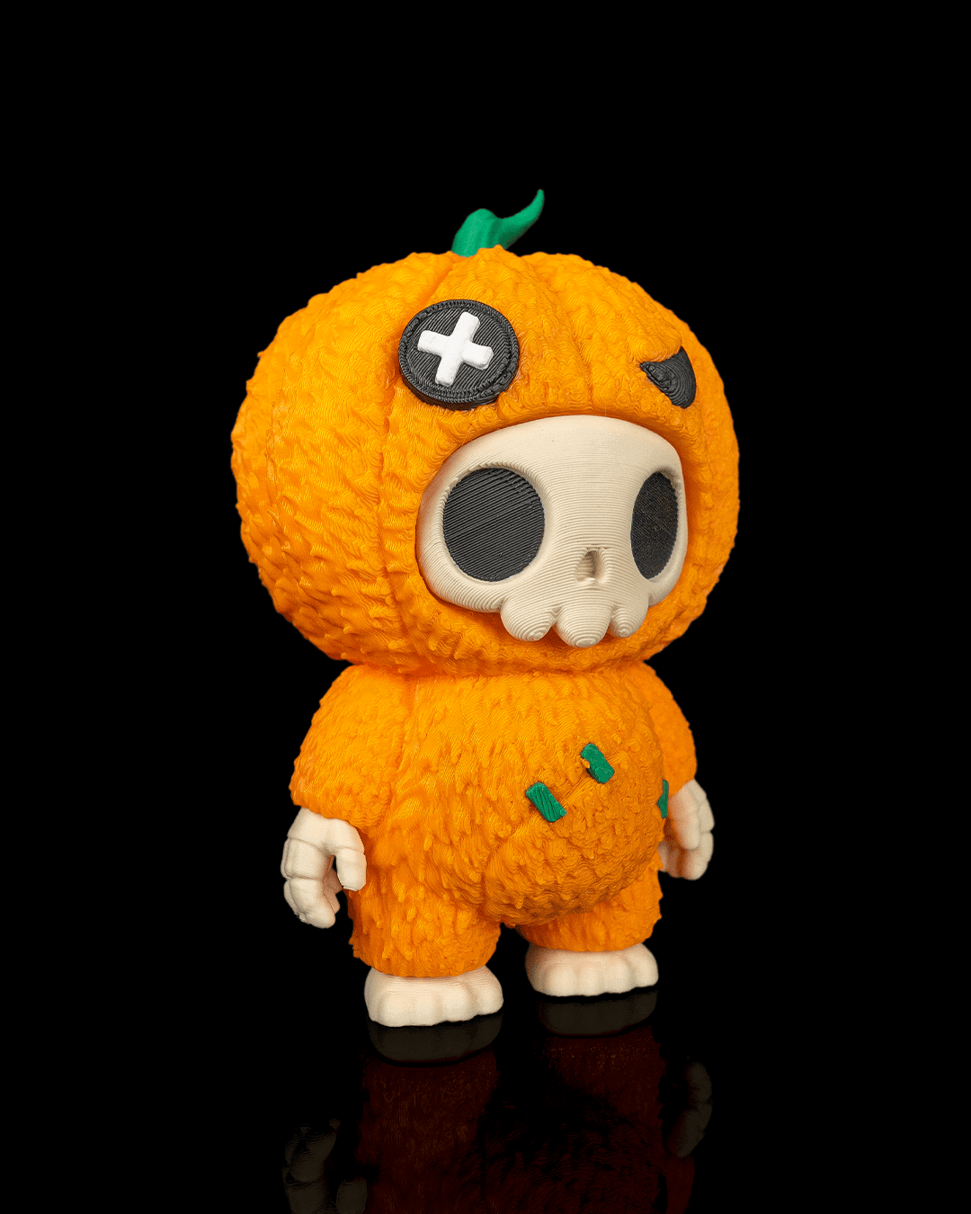 Skubbie Articulado Punki impreso en 3D para Halloween
