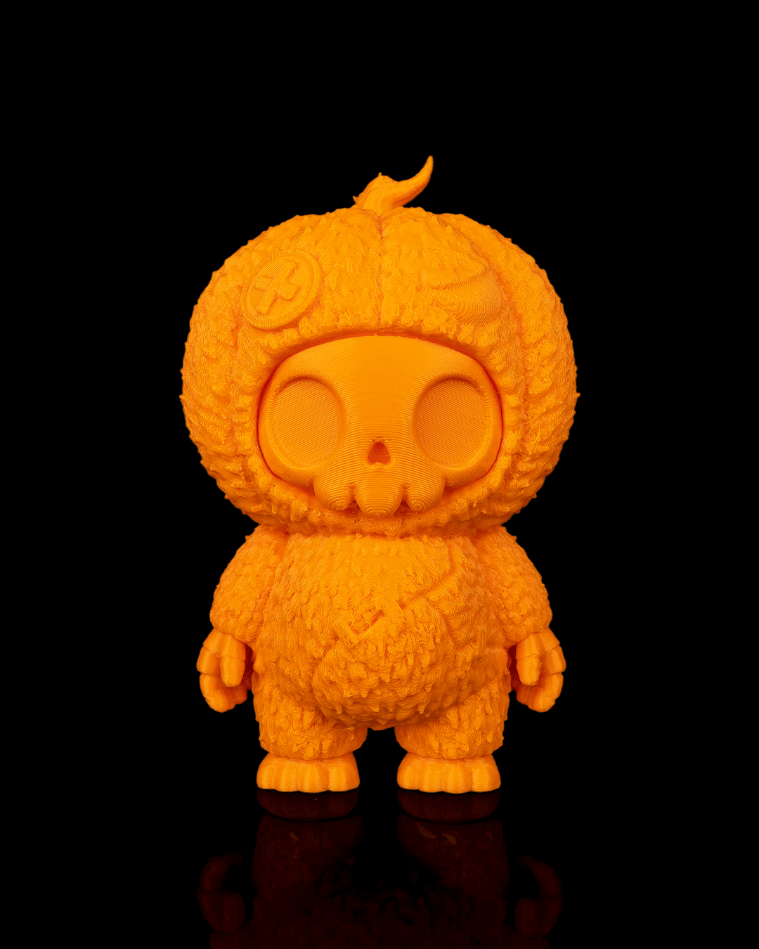 Skubbie Articulado Punki impreso en 3D para Halloween