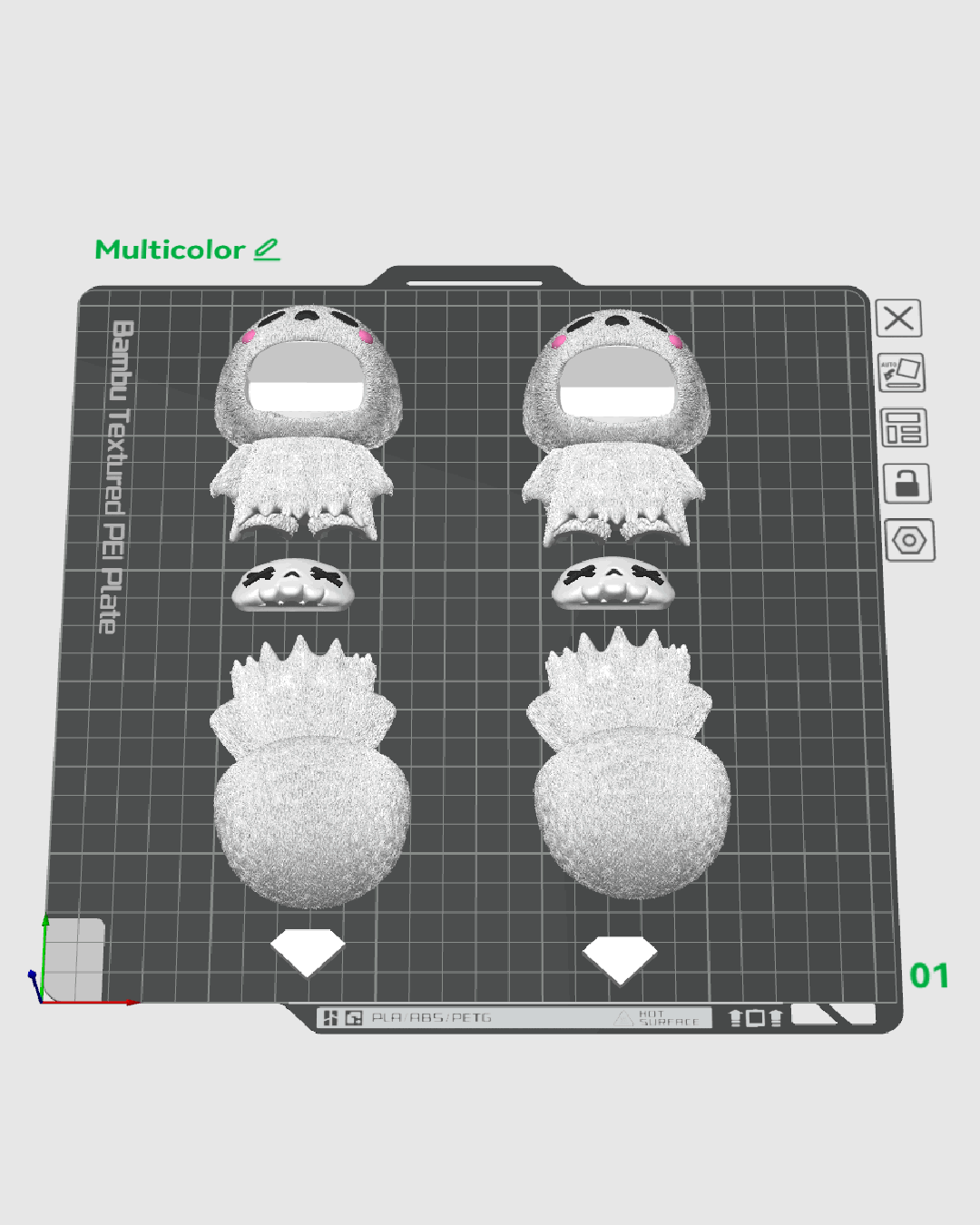 Skubbie Articulado Wispie impreso en 3D para Halloween