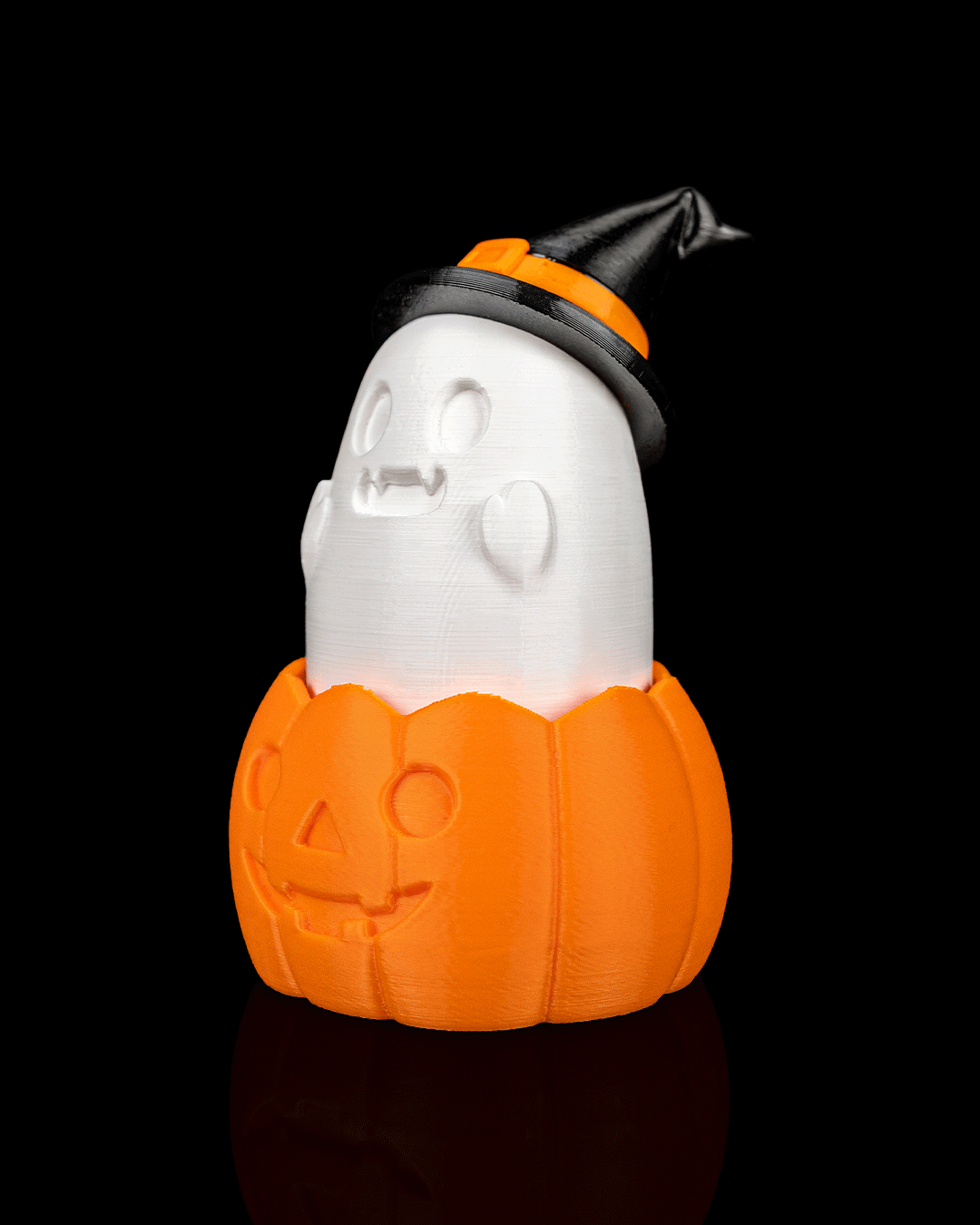 Clicker Fantasmita Luminoso impreso en 3D para Halloween