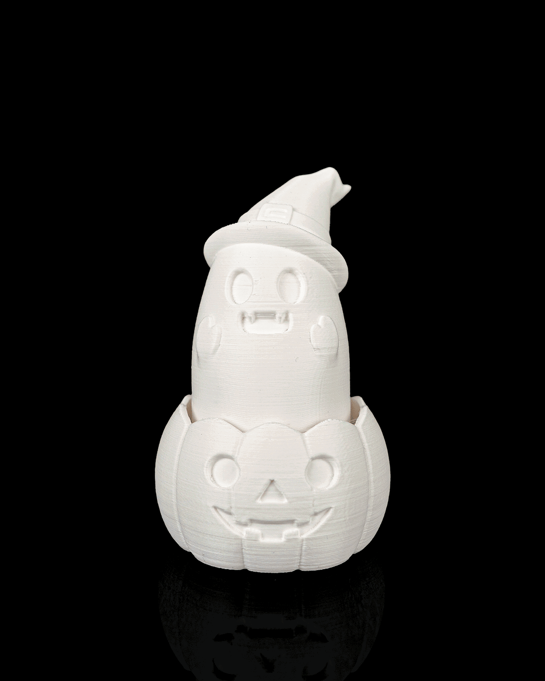 Clicker Fantasmita Luminoso impreso en 3D para Halloween
