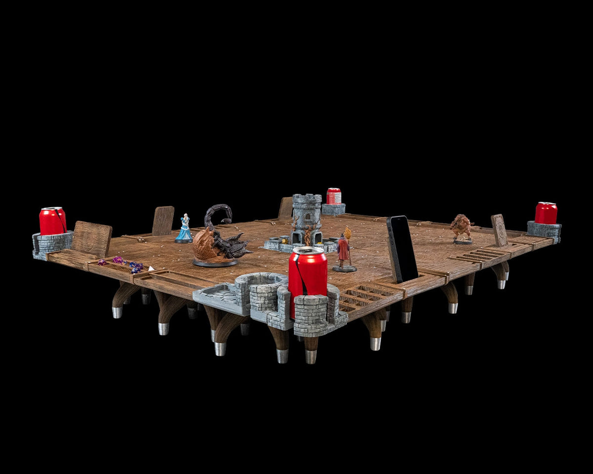Mesa de Taberna con Torre de Dados impresa en 3D - foto 3