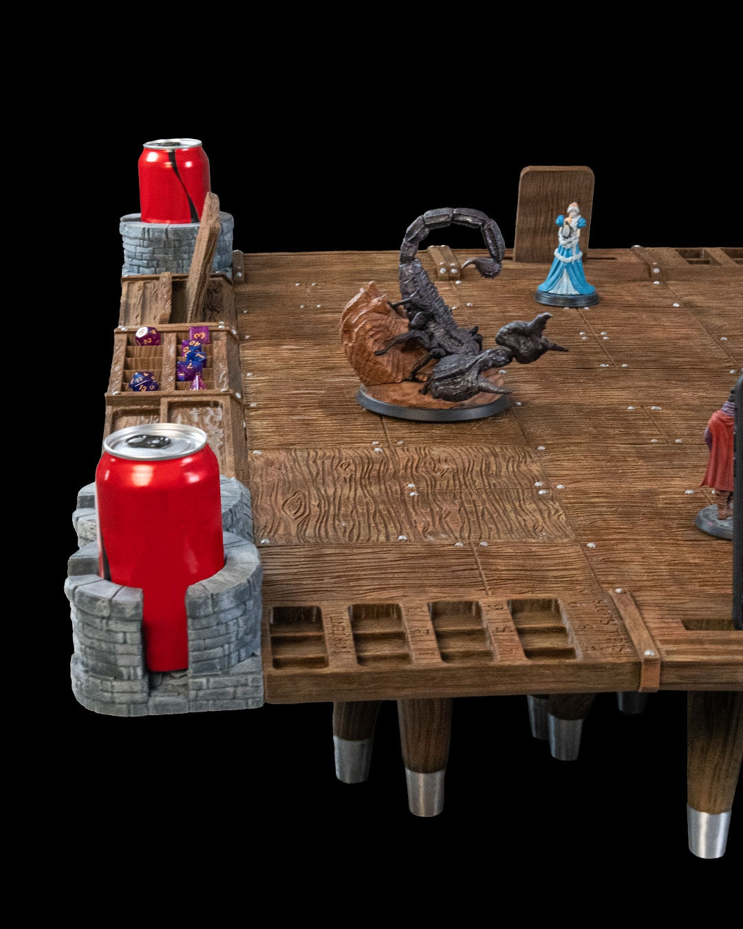 Mesa de Taberna con Torre de Dados impresa en 3D - foto 4