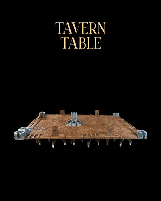 Mesa de Taberna con Torre de Dados impresa en 3D - foto 1