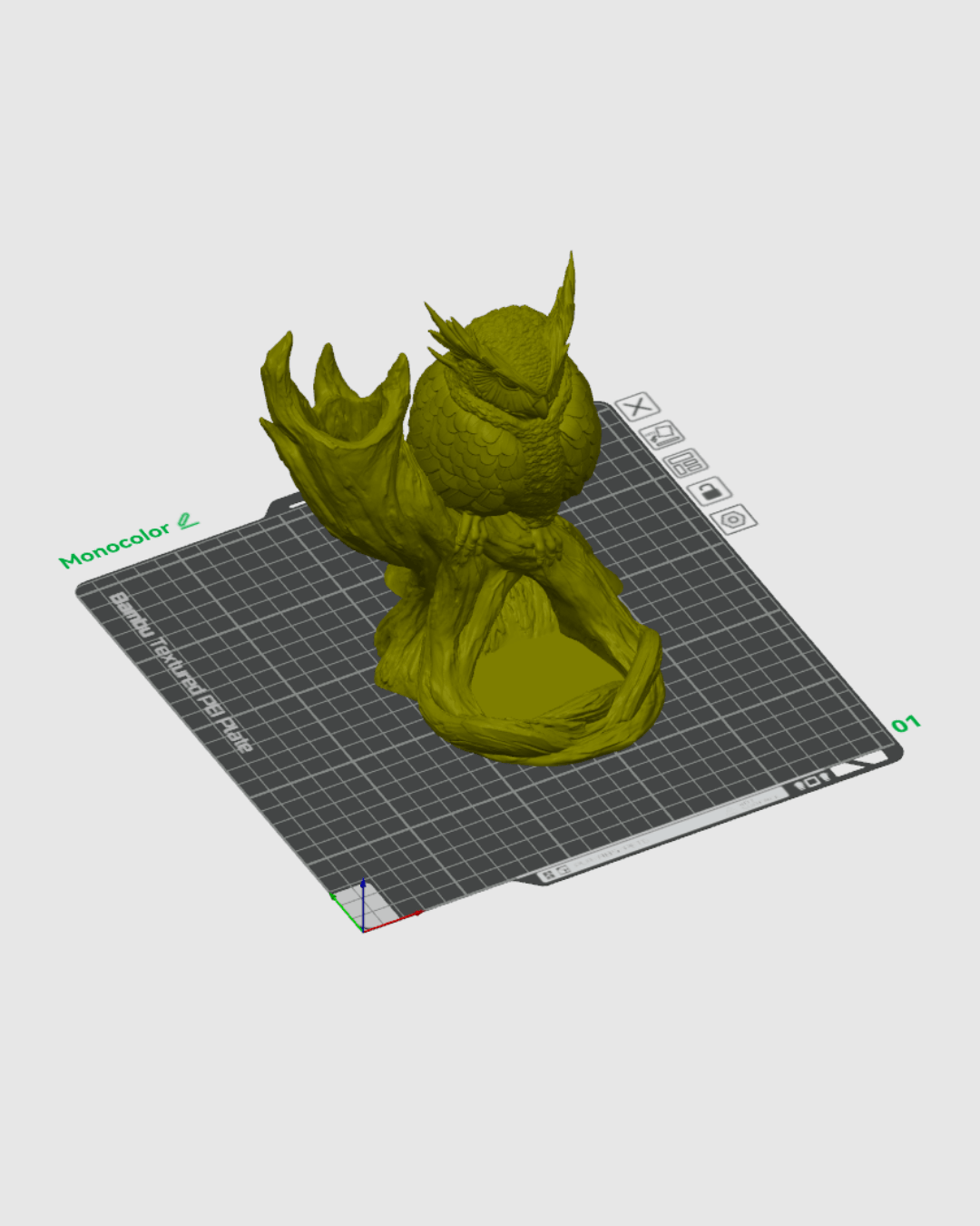 Torre de Dados Búho del Presagio impresa en 3D - foto 9