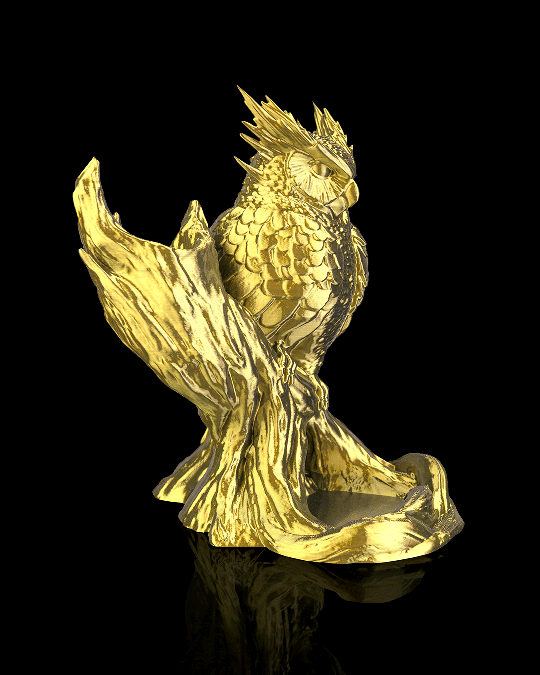 Torre de Dados Búho del Presagio impresa en 3D - foto 3